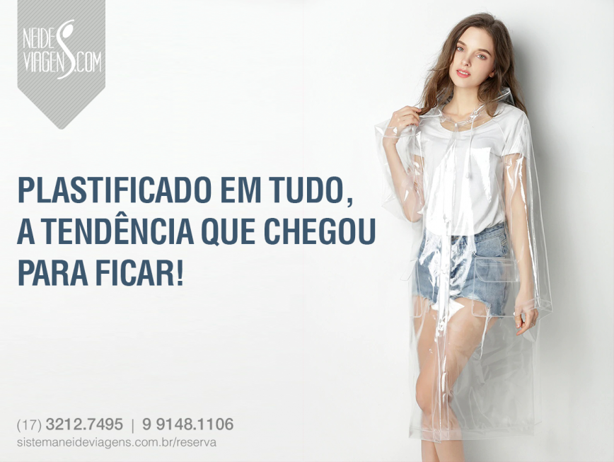 PLASTIFICADO EM TUDO, A TENDÊNCIA QUE CHEGOU PARA FICAR!